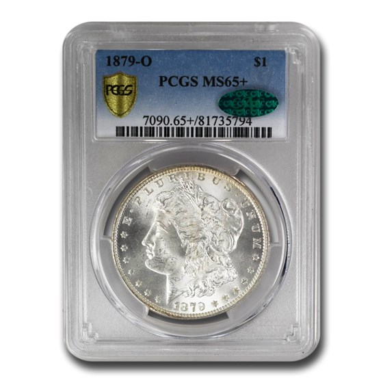 1879-O Morgan Dollar MS-65+ PCGS CAC 1879-O Morgan Dollar MS-65+ PCGS CAC