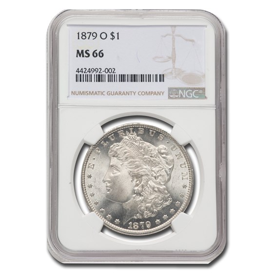 1879-O Morgan Dollar MS-66 NGC 1879-O Morgan Dollar MS-66 NGC