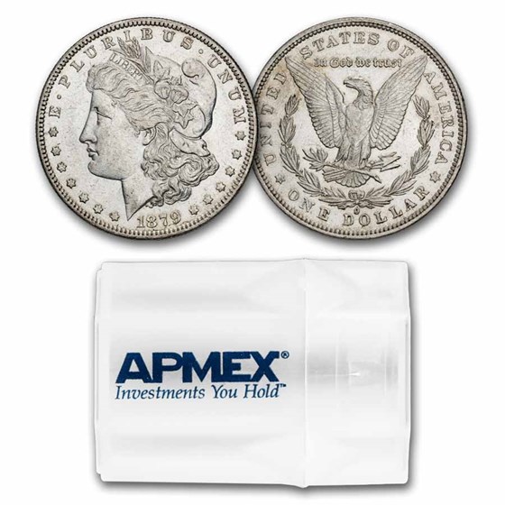 1879-O Morgan Dollars AU (20 Count Roll)