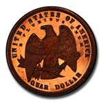 1879 Quarter Pattern PR-67 PCGS (J,1591, Red/Brown)