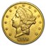 1879-S $20 Liberty Gold Double Eagle AU