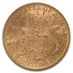 1879-S $20 Liberty Gold Double Eagle MS-61 PCGS