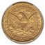 1879-S $5 Liberty Gold Half Eagle MS-61 PCGS