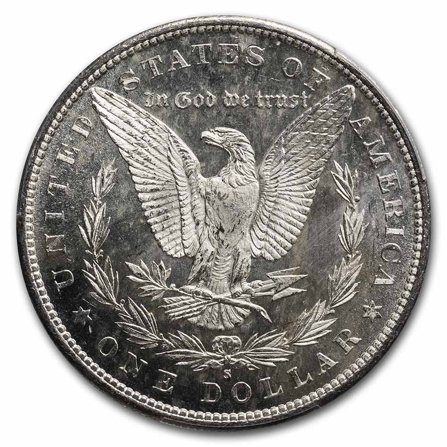 Buy 1879-S Morgan Dollar MS-62 PCGS | APMEX