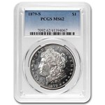 1879-S Morgan Dollar MS-62 PCGS