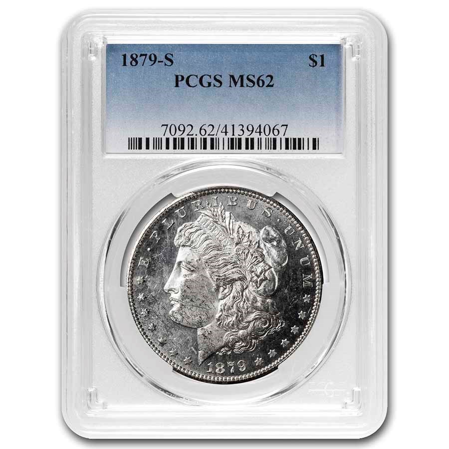 1879-S Morgan Dollar MS-62 PCGS