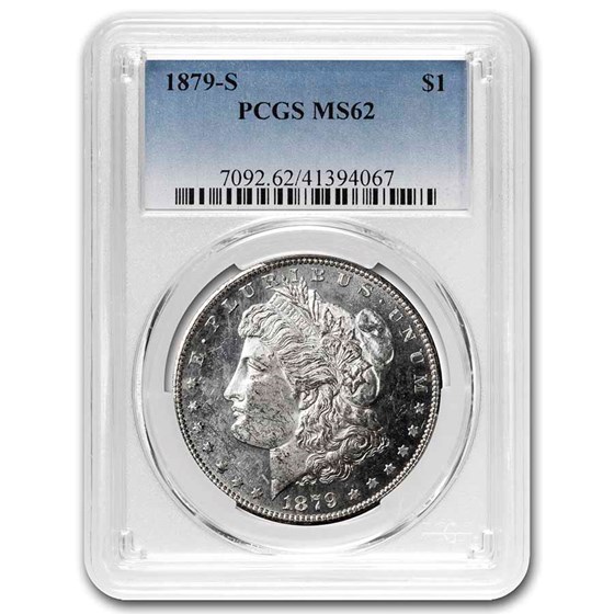 1879-S Morgan Dollar MS-62 PCGS 1879-S Morgan Dollar MS-62 PCGS