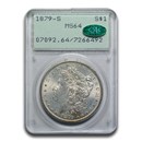 1879-S Morgan Dollar MS-64 PCGS CAC (Rattler)