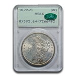 1879-S Morgan Dollar MS-64 PCGS CAC (Rattler)