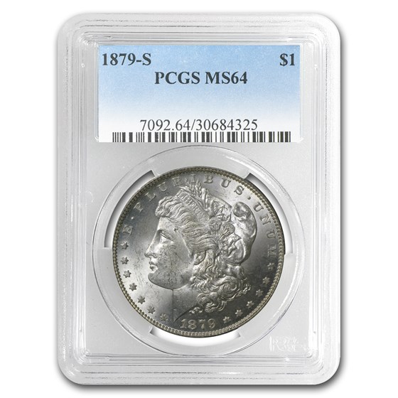 1879-S Morgan Dollar MS-64 PCGS 1879-S Morgan Dollar MS-64 PCGS