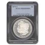 1879-S Morgan Dollar MS-65 DMPL PCGS