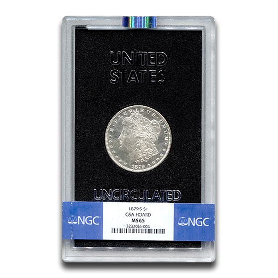 1879-S Morgan Dollar MS-65 NGC (GSA)