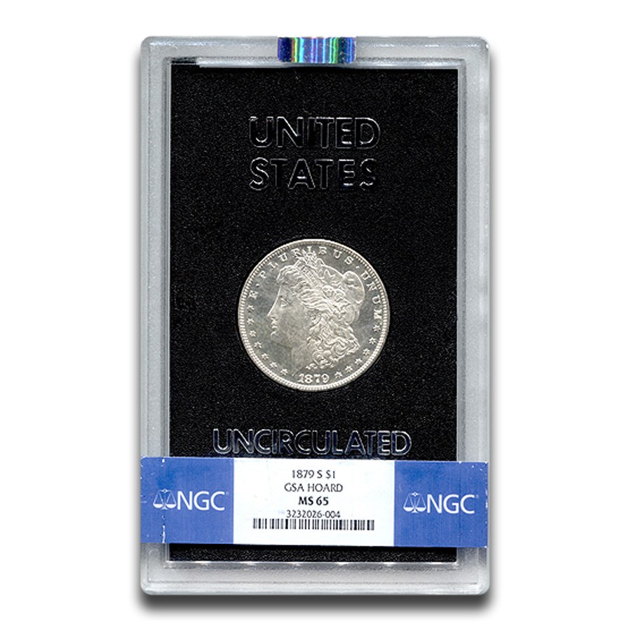 1879-S Morgan Dollar MS-65 NGC (GSA)