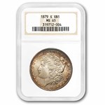 1879-S Morgan Dollar MS-65 NGC (Toned)