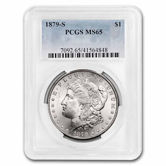 1879-S Morgan Dollar MS-65 PCGS 1879-S Morgan Dollar MS-65 PCGS