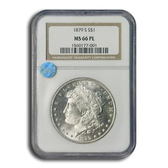 1879-S Morgan Dollar MS-66 NGC (PL)