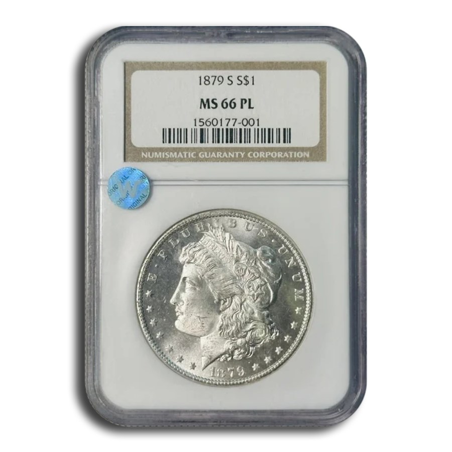 1879-S Morgan Dollar MS-66 NGC (PL)