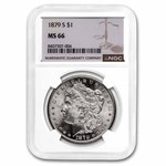 1879-S Morgan Dollar MS-66 NGC