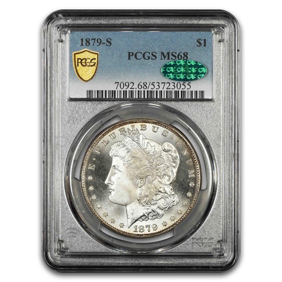 1879-S Morgan Dollar MS-68 PCGS CAC