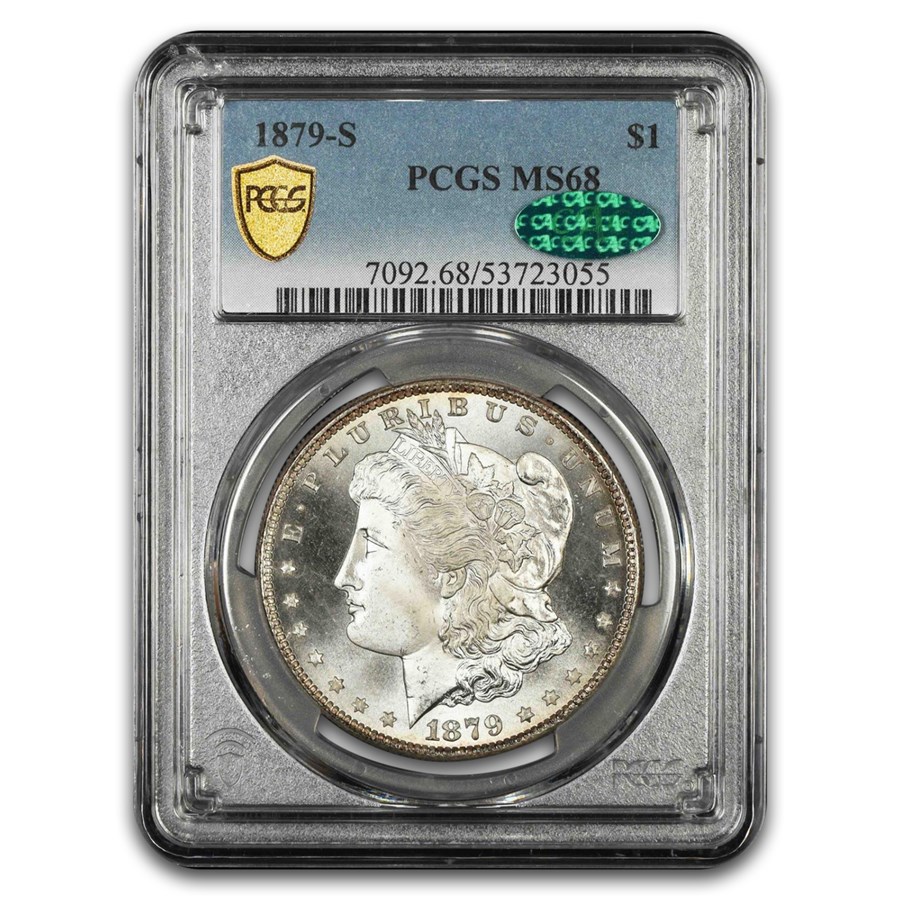 1879-S Morgan Dollar MS-68 PCGS CAC