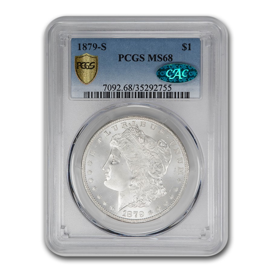 1879-S Morgan Dollar MS-68 PCGS CAC