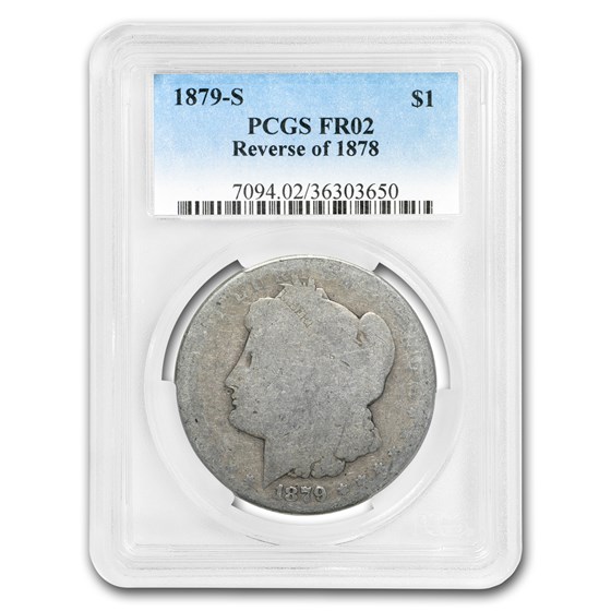 1879-S Morgan Dollar Rev of 78 Fair-2 PCGS (Low Ball Registry) 1879-S Morgan Dollar Rev of 78 Fair-2 PCGS (Low Ball Registry)