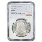1879-S Morgan Dollar Rev of 78 MS-64 NGC (Top-100)