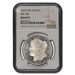 1879-S Morgan Dollar Rev of 78 MS-64 PL NGC (PL)