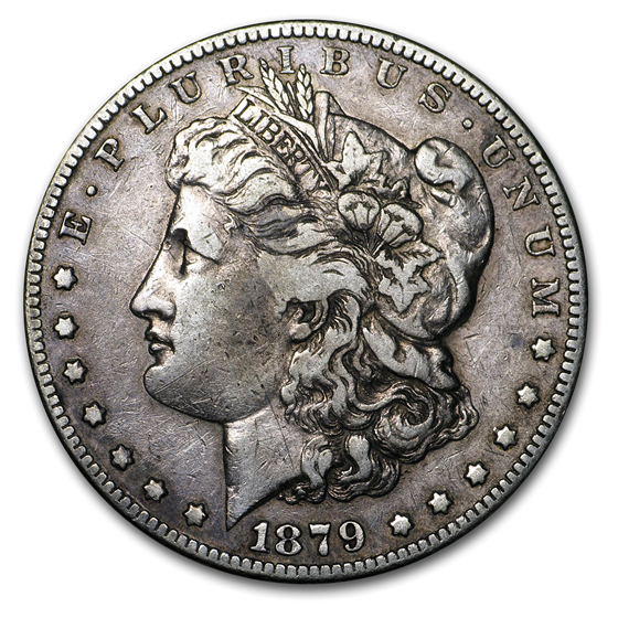 1879-S Morgan Dollar Rev of 78 VG/VF Details (Cleaned) 1879-S Morgan Dollar Rev of 78 VG/VF Details (Cleaned)