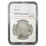 1879-S Morgan Silver Dollar MS-67+ NGC
