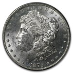 1879-S Stage Coach Silver Dollar BU PCGS