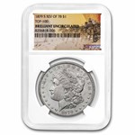 1879-S Stage Coach Silver Dollar Rev of 78 BU NGC