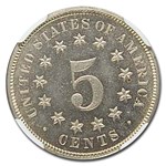 1879 Shield Nickel PF-66 NGC