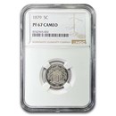 1879 Shield Nickel PF-67 Cameo NGC