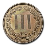 1879 Three Cent Nickel MS-67 NGC