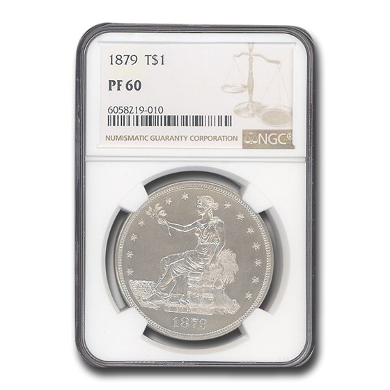 1879 Trade Dollar PF-60 NGC 1879 Trade Dollar PF-60 NGC