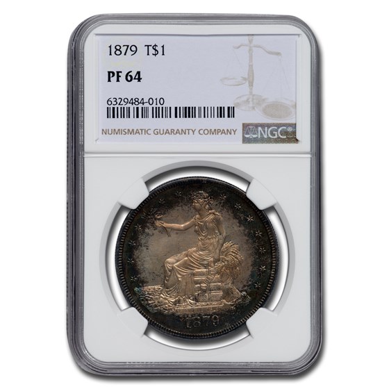 1879 Trade Dollar PF-64 NGC 1879 Trade Dollar PF-64 NGC