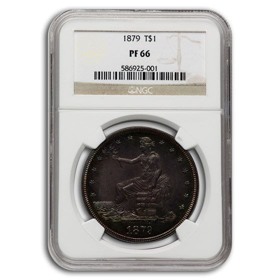 1879 Trade Dollar PF-66 NGC 1879 Trade Dollar PF-66 NGC