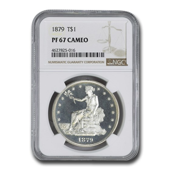 1879 Trade Dollar PF-67 Cameo NGC 1879 Trade Dollar PF-67 Cameo NGC
