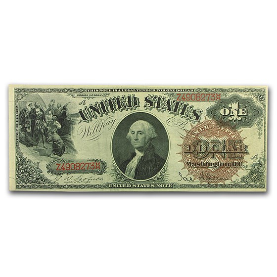 1880 $1.00 Legal Tender CU 1880 $1.00 Legal Tender CU