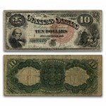 1880 $10 Legal Tender Daniel Webster Fine (Fr#107)