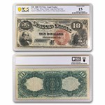 1880 $10 Legal Tender Head of Daniel Webster F-15 PCGS (Fr#103)