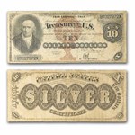 1880 $10 Silver Cert. Robert Morris VG+ (Fr#289)
