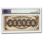 1880 $10 Silver Certificate Robert Morris CU-63 PMG (Fr#289)