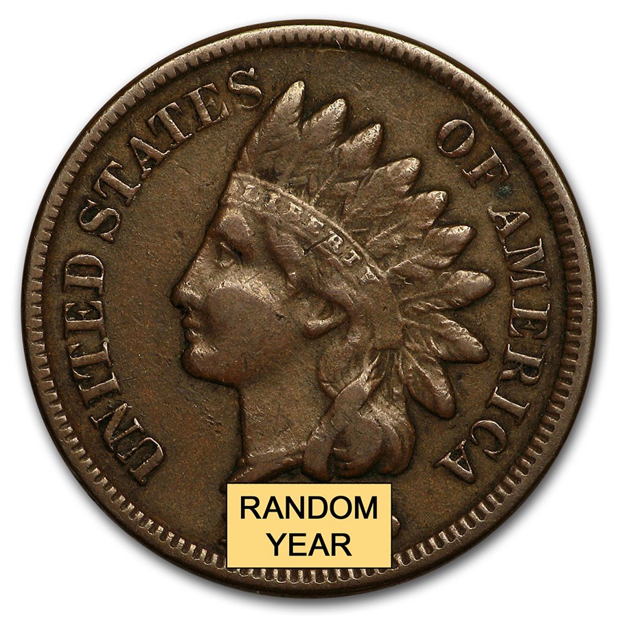 1880-1889 Indian Head Cents VF