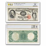 1880 $20 Legal Tender Alexander Hamilton VF-25 PCGS (Fr#147)