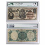 1880 $5.00 Legal Tender Woodchopper F-12 PMG (Fr#70)