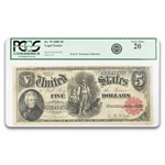 1880 $5.00 Legal Tender Woodchopper VF-20 PCGS (Fr#79)