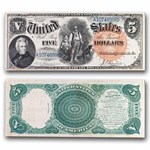 1880 $5.00 Legal Tender Woodchopper VF (Fr#76)