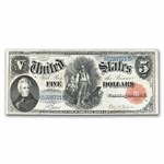 1880 $5.00 Legal Tender Woodchopper VF (Fr#82) Details